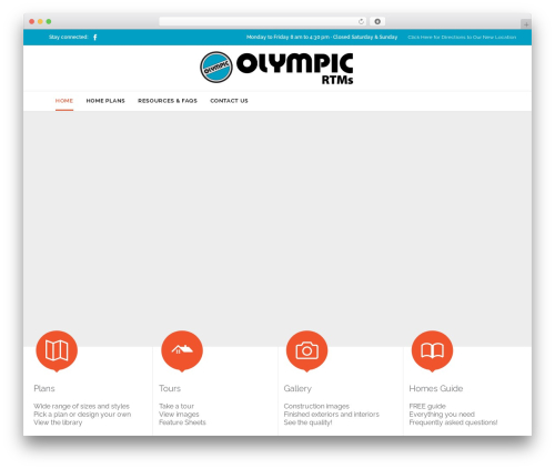 Construction theme WordPress - olympicrtm.ca