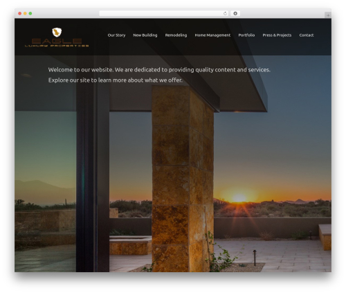 Custom Wordpress Theme WordPress theme - eagleluxuryproperties.com