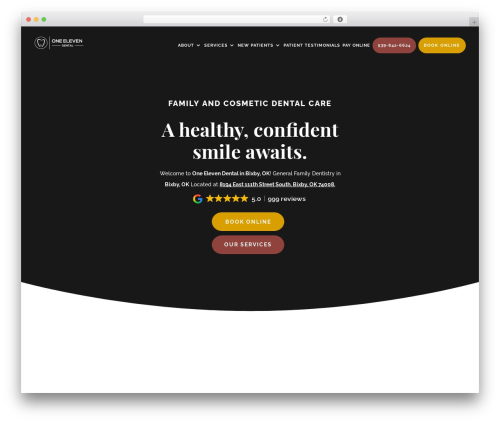 Divi WordPress theme - 111dental.com
