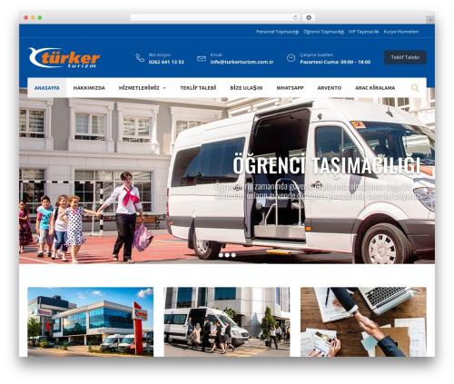 Expeditor theme WordPress - www.turkerturizm.com.tr