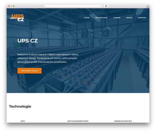 Meth theme WordPress - ups-cz.cz