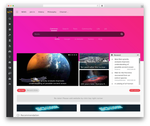 WebStacks PRO WordPress theme - scisoon.com