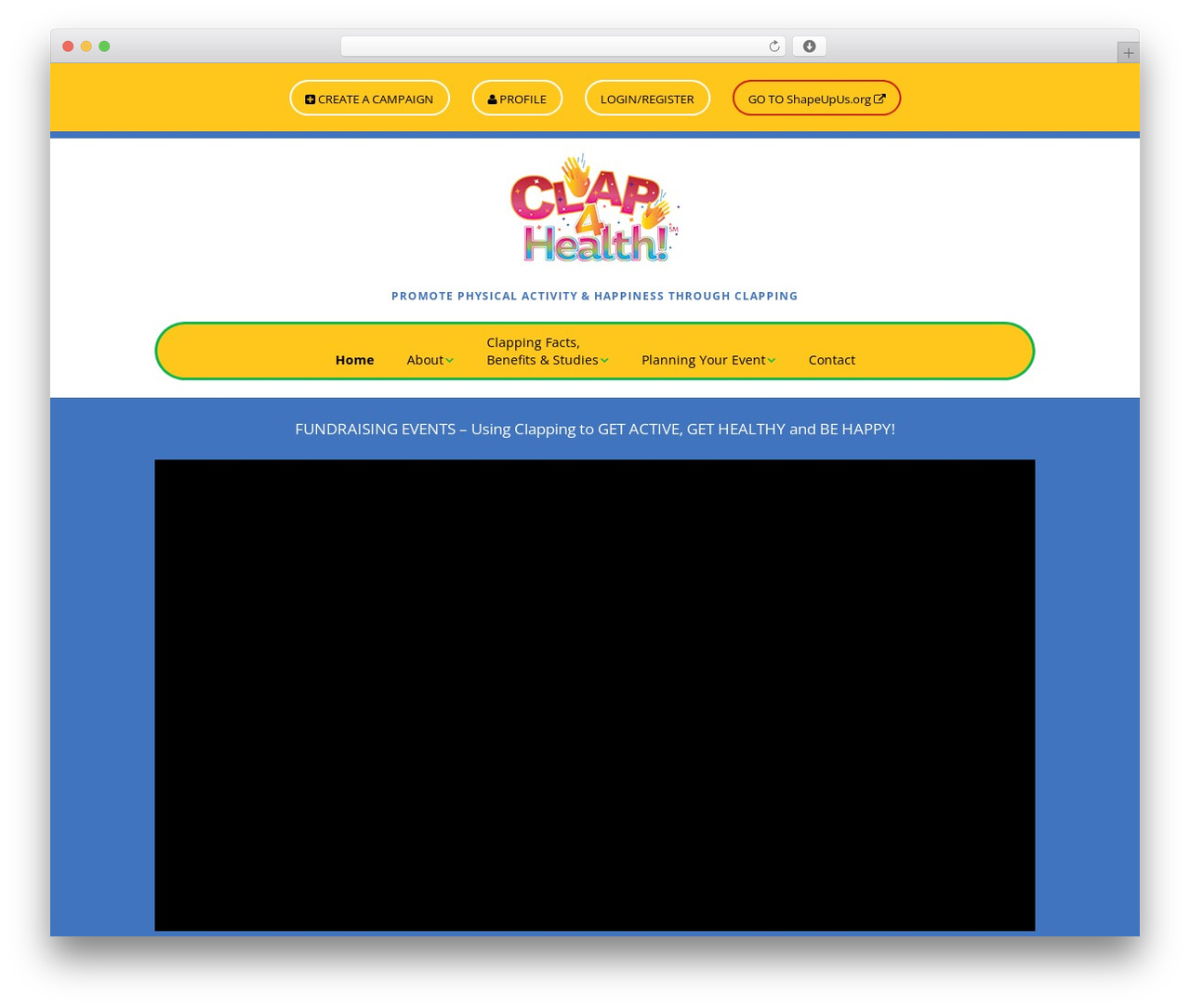 WordPress theme Make - clap4health.com WordPress theme Make - clap4health.com