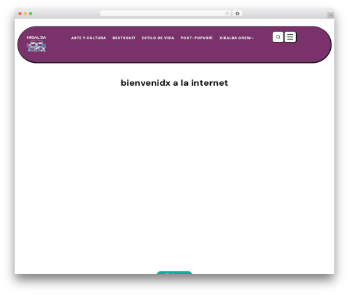 WordPress website theme sivan - xibalbalibre.com