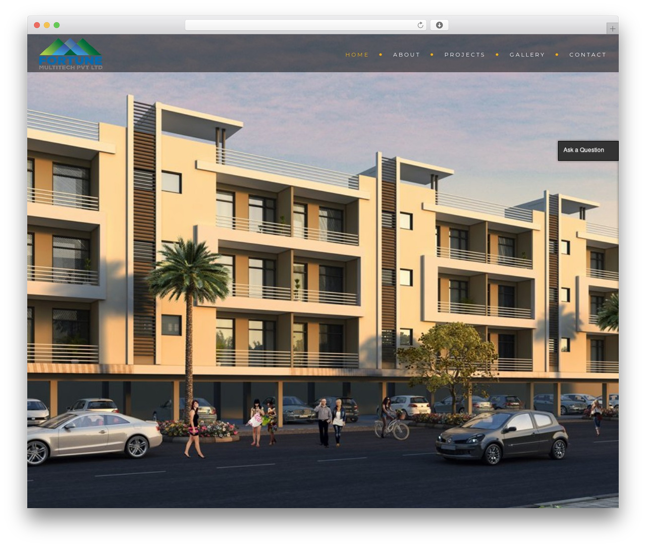 Archi WordPress theme - fortunemultitech.com
