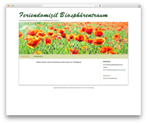 Promotion Slider (promotion-slider) free WordPress plugin - biosphaerentraum.de