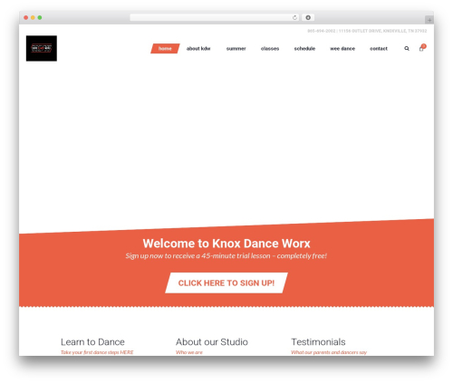 Cmsmasters content composer WordPress plugin - knoxdanceworx.com