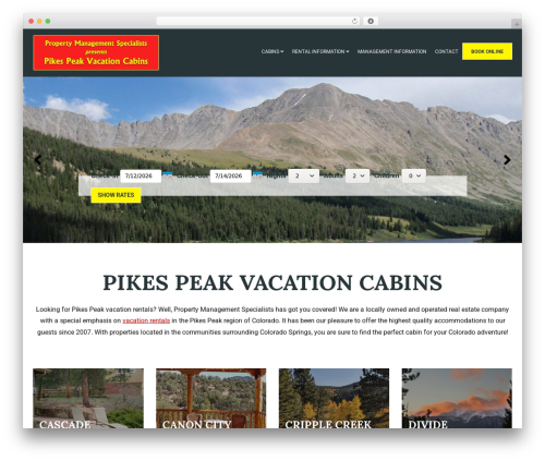 RezTheme - Base Theme WordPress theme - pikespeakvacationcabins.com