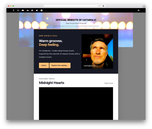 YouTube Subscribe Bar (subscribe-bar-youtube) free WordPress plugin - musicbycatabolic.com YouTube Subscribe Bar (subscribe-bar-youtube) free WordPress plugin - musicbycatabolic.com