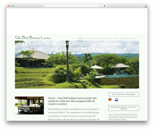 Simple facebook plugin WordPress plugin - villa-on-bali.com