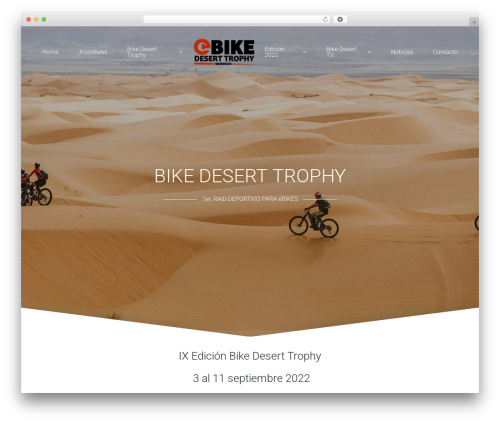 DynamiX WordPress theme - bikedeserttrophy.com