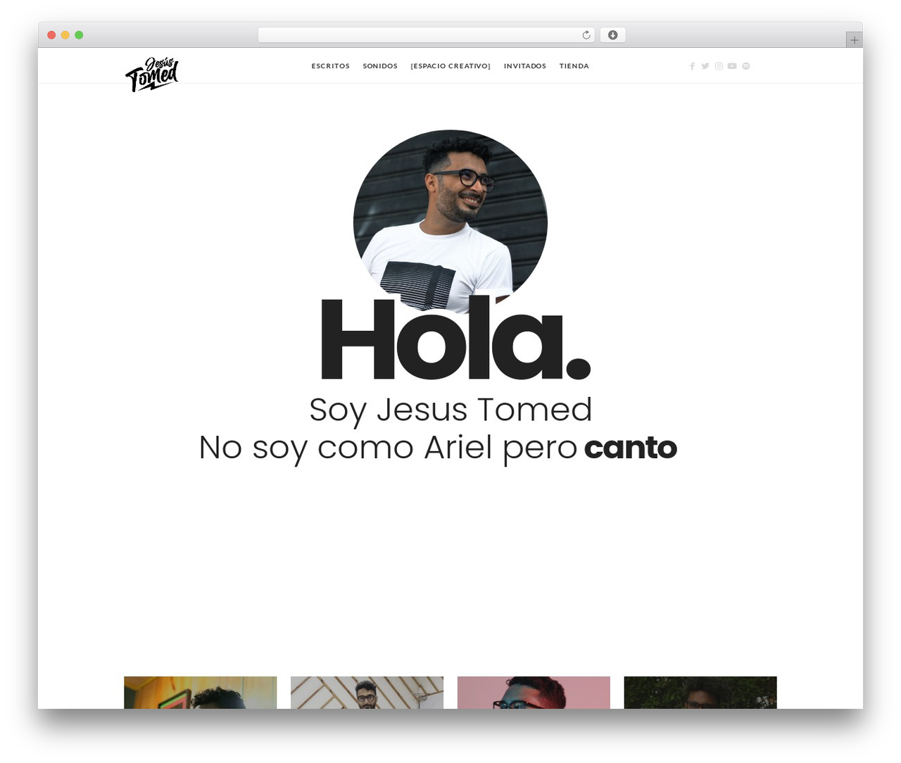Impose theme WordPress - jesustomed.com