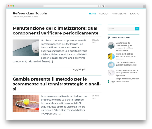 Nucleus Pro WordPress website theme - referendumscuola.org