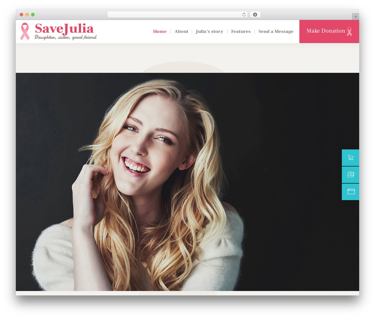SaveJulia WordPress theme - savejulia.axiomthemes.com SaveJulia WordPress theme - savejulia.axiomthemes.com