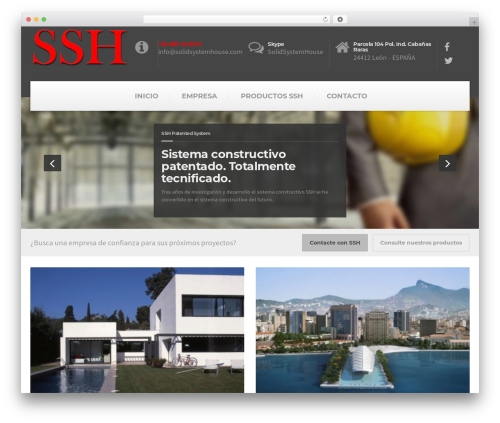 SSH WordPress theme - solidsystemhouse.com