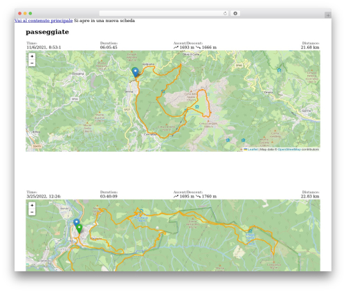Show fit file WordPress plugin - alberoweb.it