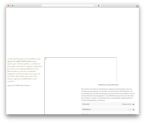 Theme WordPress {{NAME}} - germinalbrandonlove.com