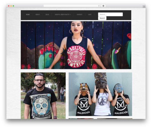 upBootWP WordPress theme - maldicionbrand.com
