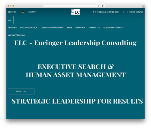 WordPress theme Advice - elc-partner.com