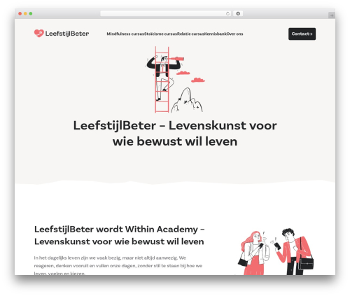 WordPress theme Amba - leefstijlbeter.nl