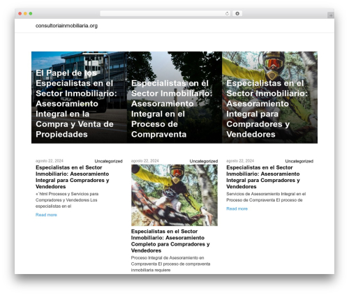 WordPress theme Hostinger Affiliate theme - consultoriainmobiliaria.org