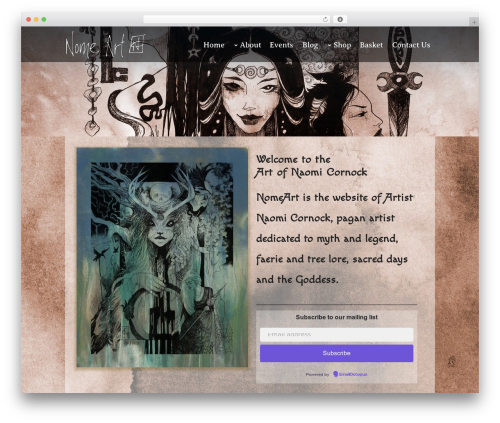 Air theme WordPress - nomeart.com