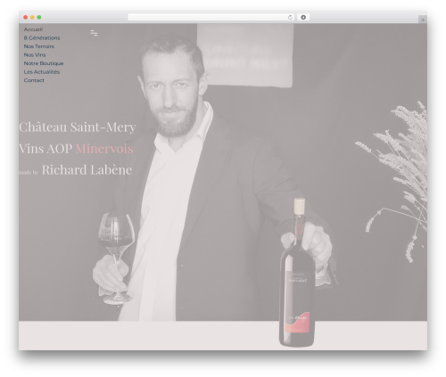 Amos WordPress theme - saintmery.com