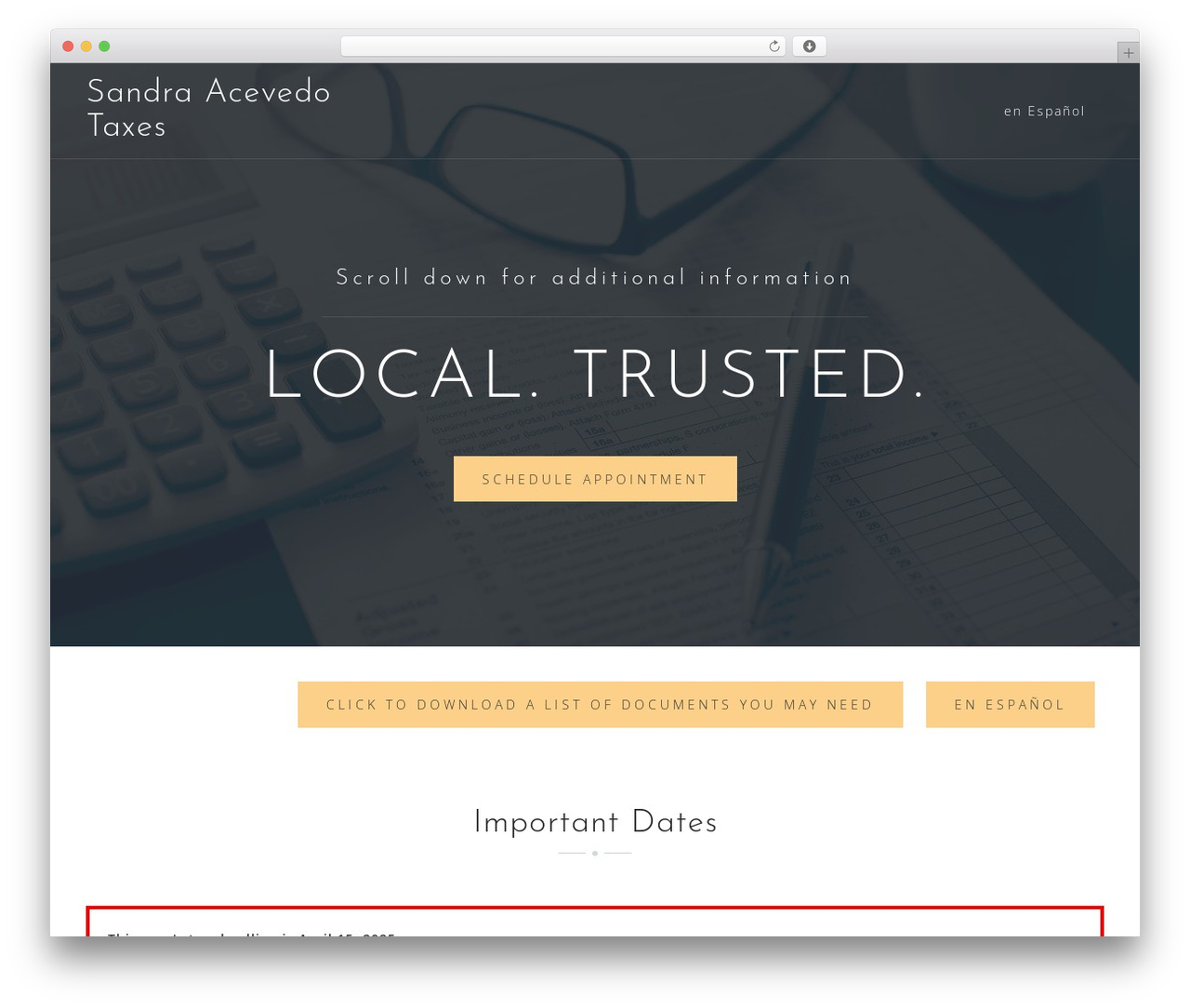 Astrid theme WordPress - acevedotaxes.com Astrid theme WordPress - acevedotaxes.com