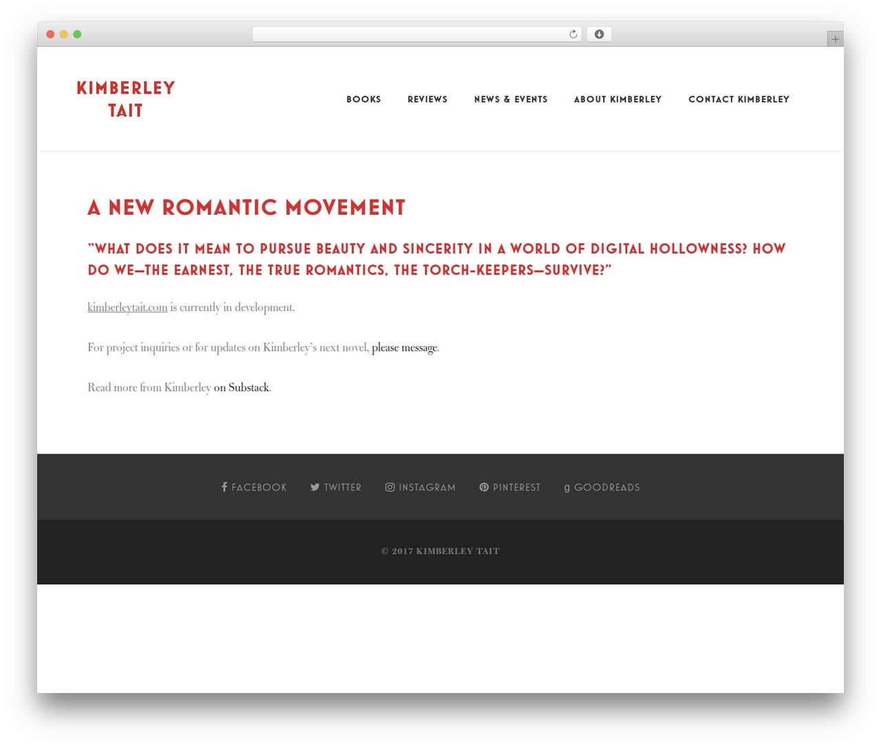 Bumble WordPress theme design - kimberleytait.com Bumble WordPress theme design - kimberleytait.com