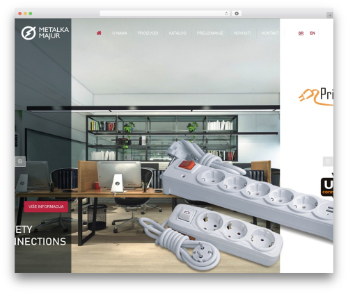 constructo WP theme - metalka-majur.com