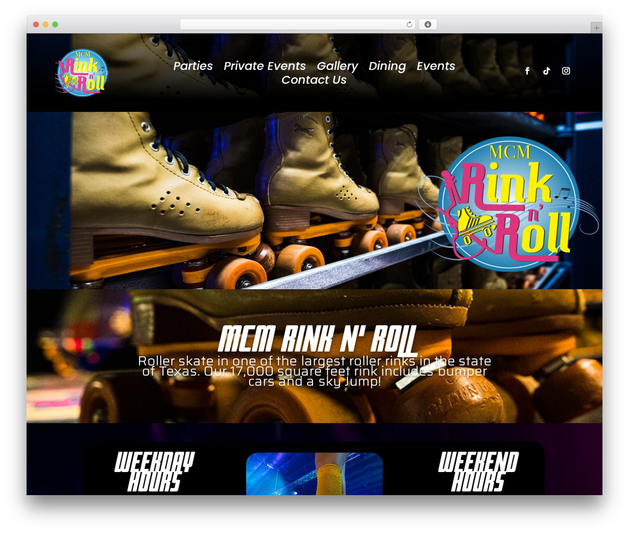 Divi premium WordPress theme - mcmrinknroll.com