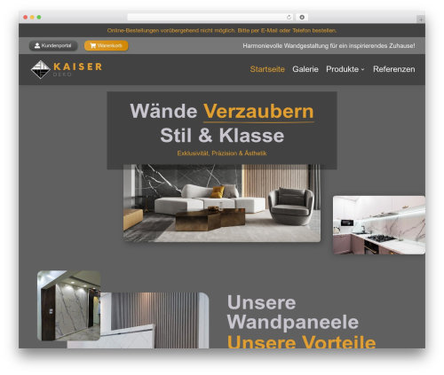 Floating divimenus WordPress plugin - kaiserdeko.de