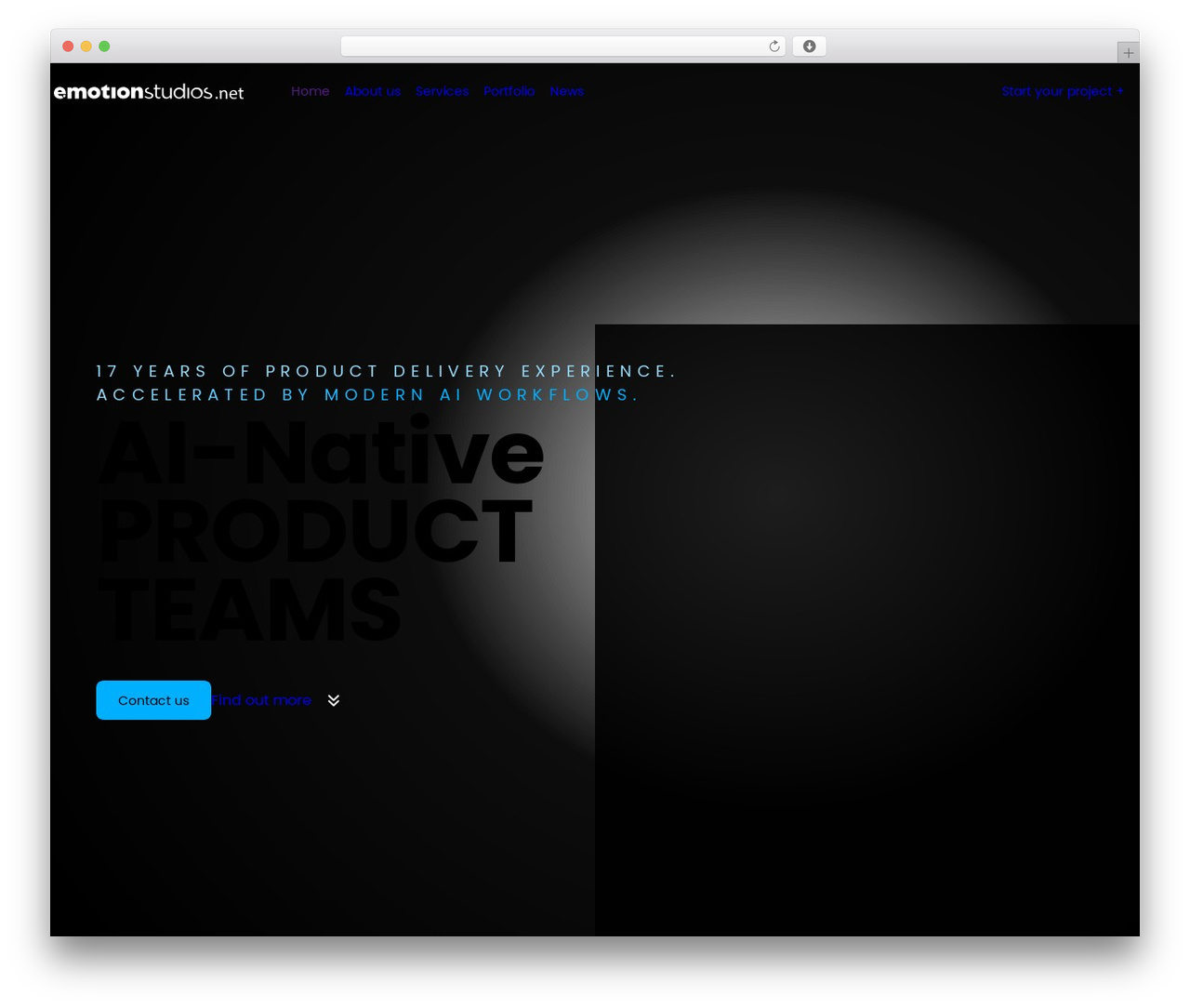 Emotionstudios WordPress theme design - emotionstudios.net