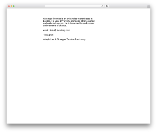 Expositio Theme WordPress theme - termineg.com
