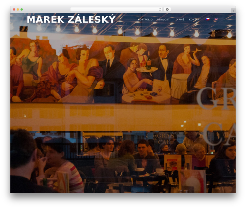 Genesis WordPress theme - marekzalesky.cz
