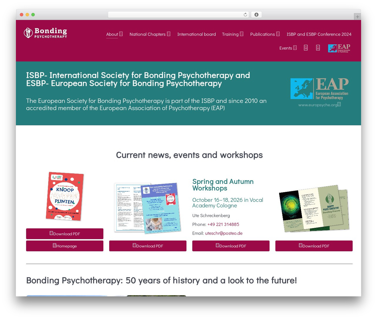 Helium WordPress theme - bonding-psychotherapy.org