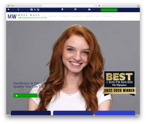 Hello Elementor theme WordPress - mosswallortho.com