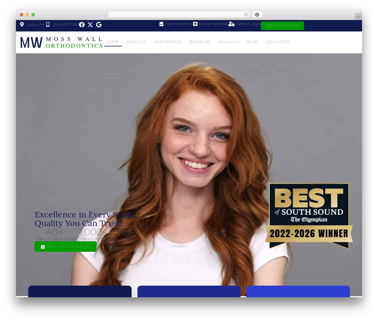 Hello Elementor theme WordPress - mosswallortho.com