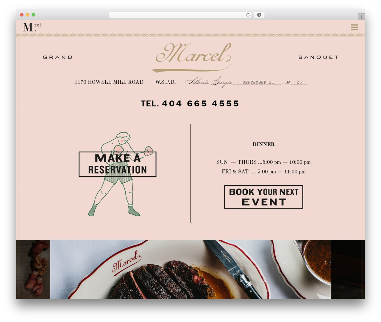 Marcel theme WordPress - marcelatl.com Marcel theme WordPress - marcelatl.com