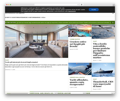 MXDesign Network WordPress magazine theme - mondonauticablog.com