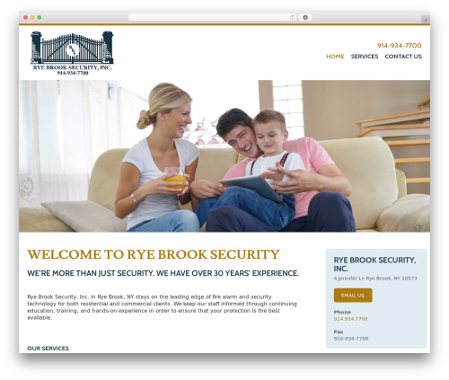 Next Foundations theme WordPress - ryebrooksecurity.com