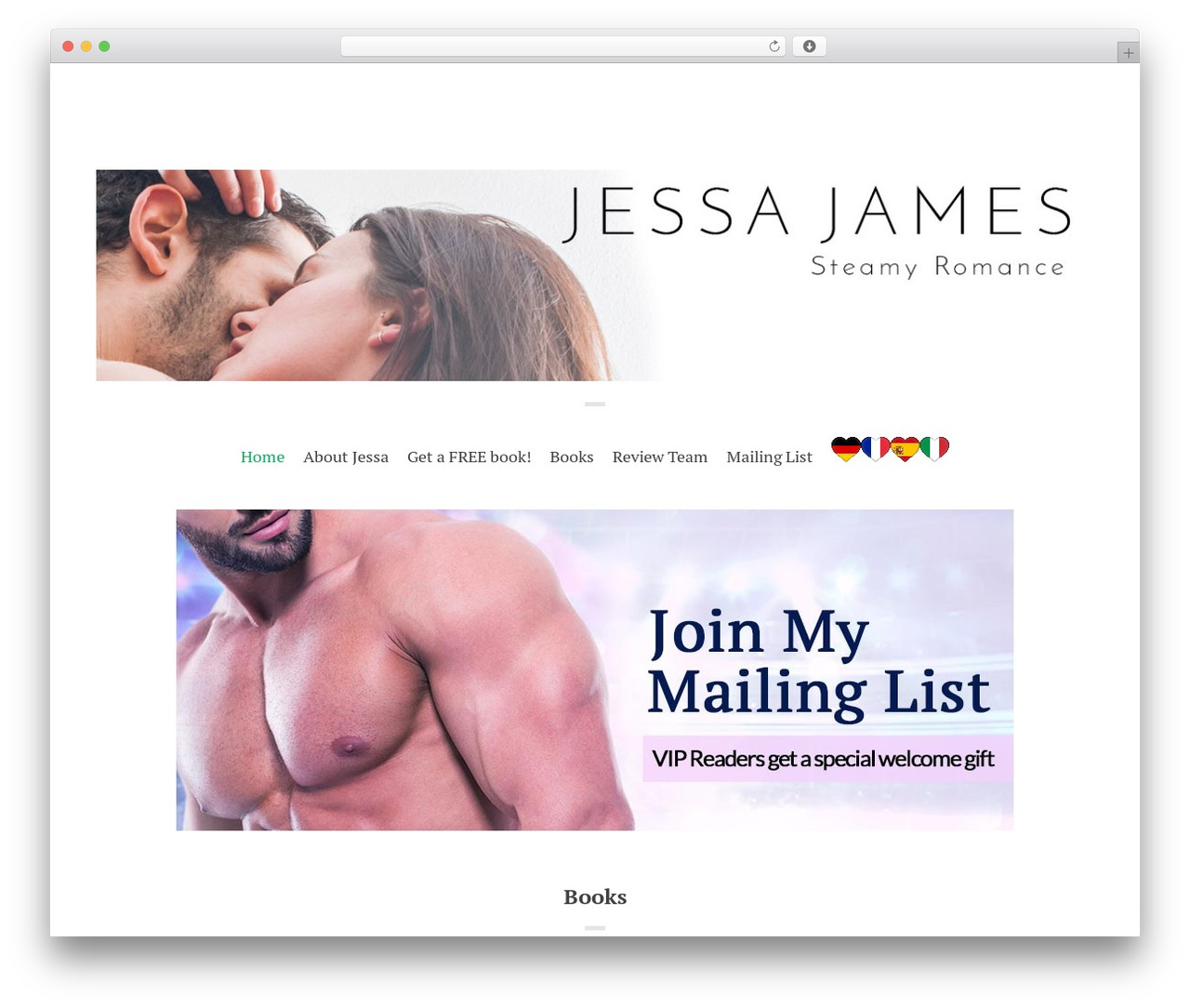 Preface WordPress theme - jessajamesauthor.com Preface WordPress theme - jessajamesauthor.com