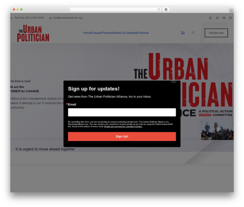 Grimlock animate WordPress plugin - urbanpolitician.org