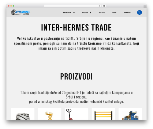 Theme WordPress Interhermes - interhermes.com