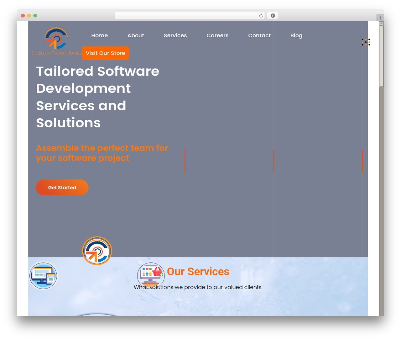 Theme WordPress Braintech - coditron.com