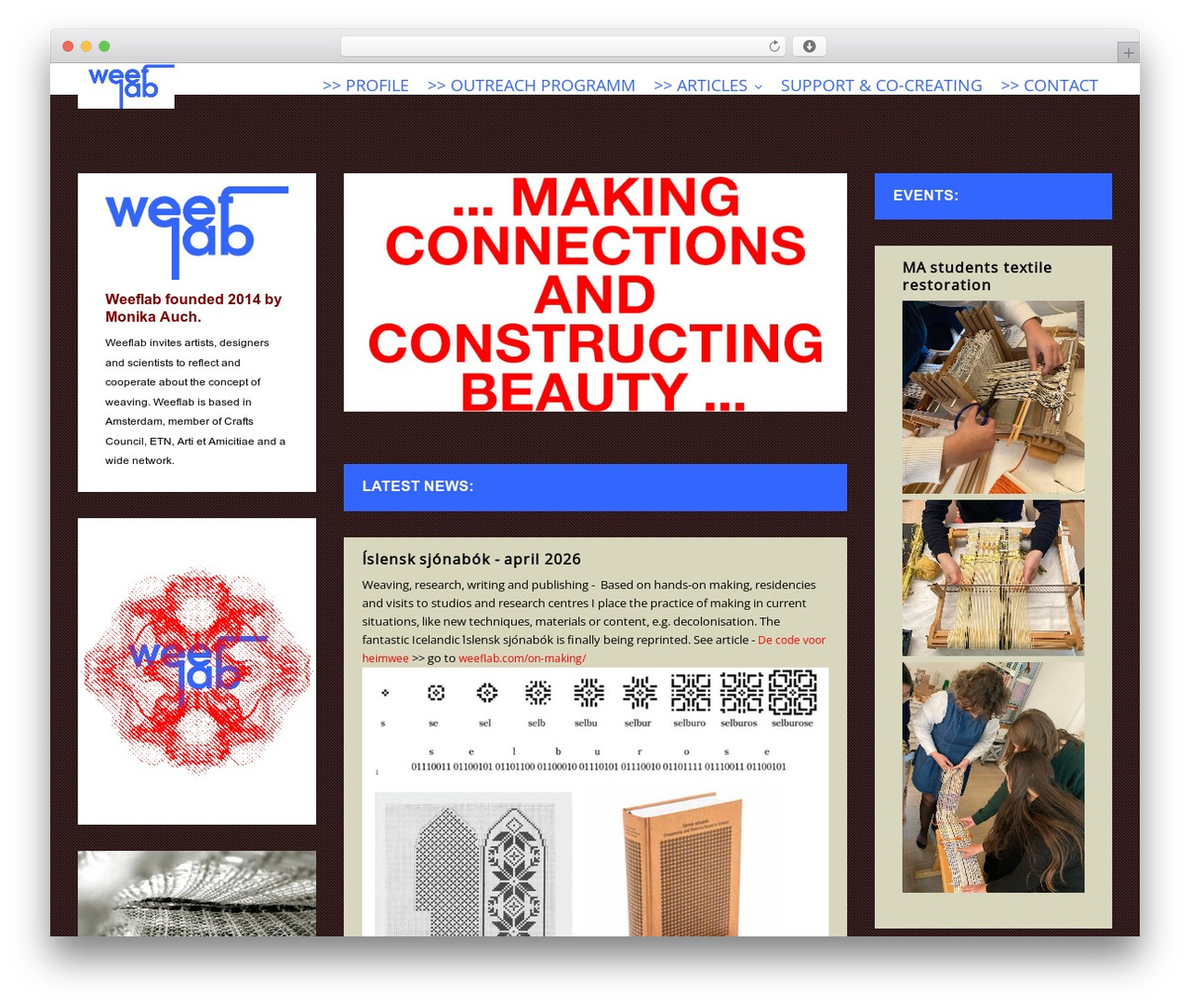 Theme WordPress Create - weeflab.com