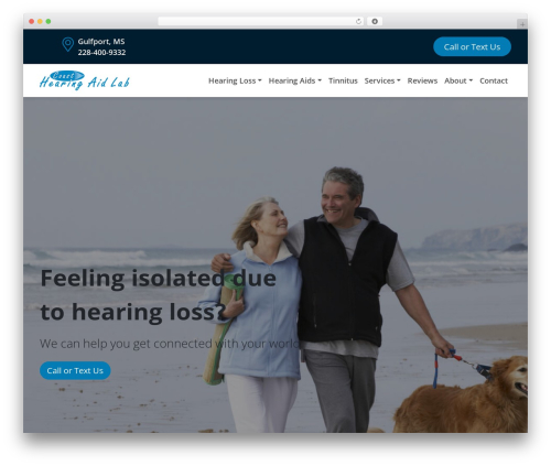 UnderStrap BUILDER WordPress store theme - coasthearingaidlab.com
