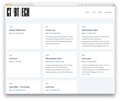 Theater for WordPress (theatre) free WordPress plugin - ctb-tech.ch Theater for WordPress (theatre) free WordPress plugin - ctb-tech.ch