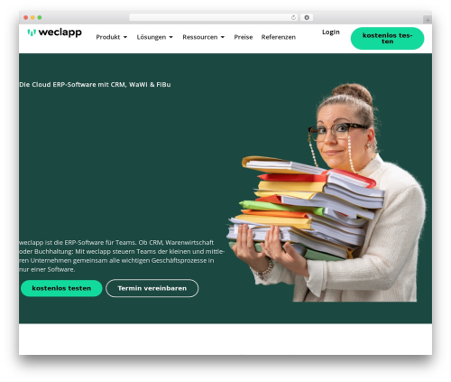 weclapp (weclapp) free WordPress plugin - weclapp.ch weclapp (weclapp) free WordPress plugin - weclapp.ch