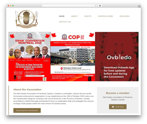 WordPress theme Beaver Builder Theme - edopeople.ca